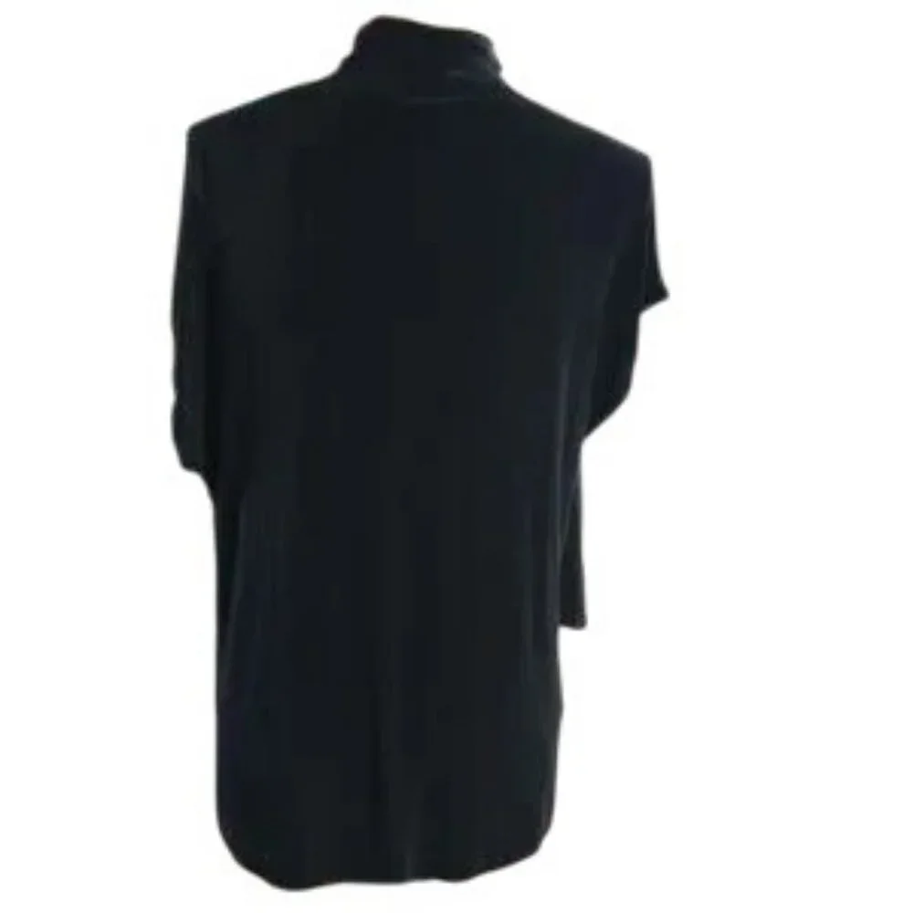 Chico's Travelers™ Mock Neck Top Size 2/Large - Picture 3 of 9